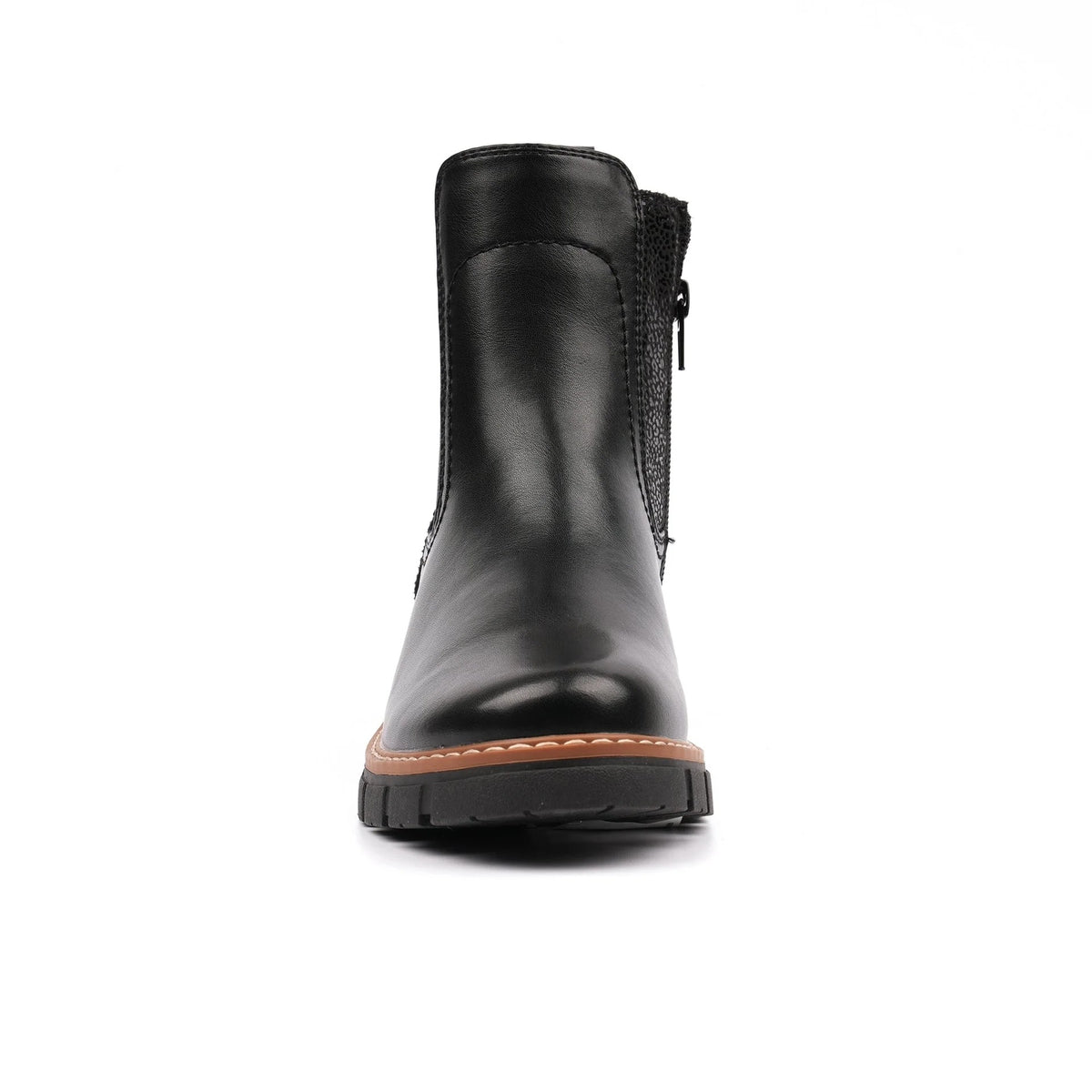 Lunar Bernadette Black Ankle Boot Black