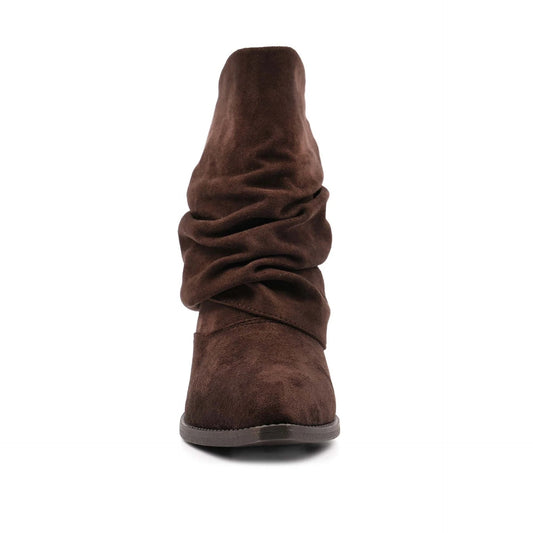 Lunar Monica Dark Brown Ankle Boot Dark Brown