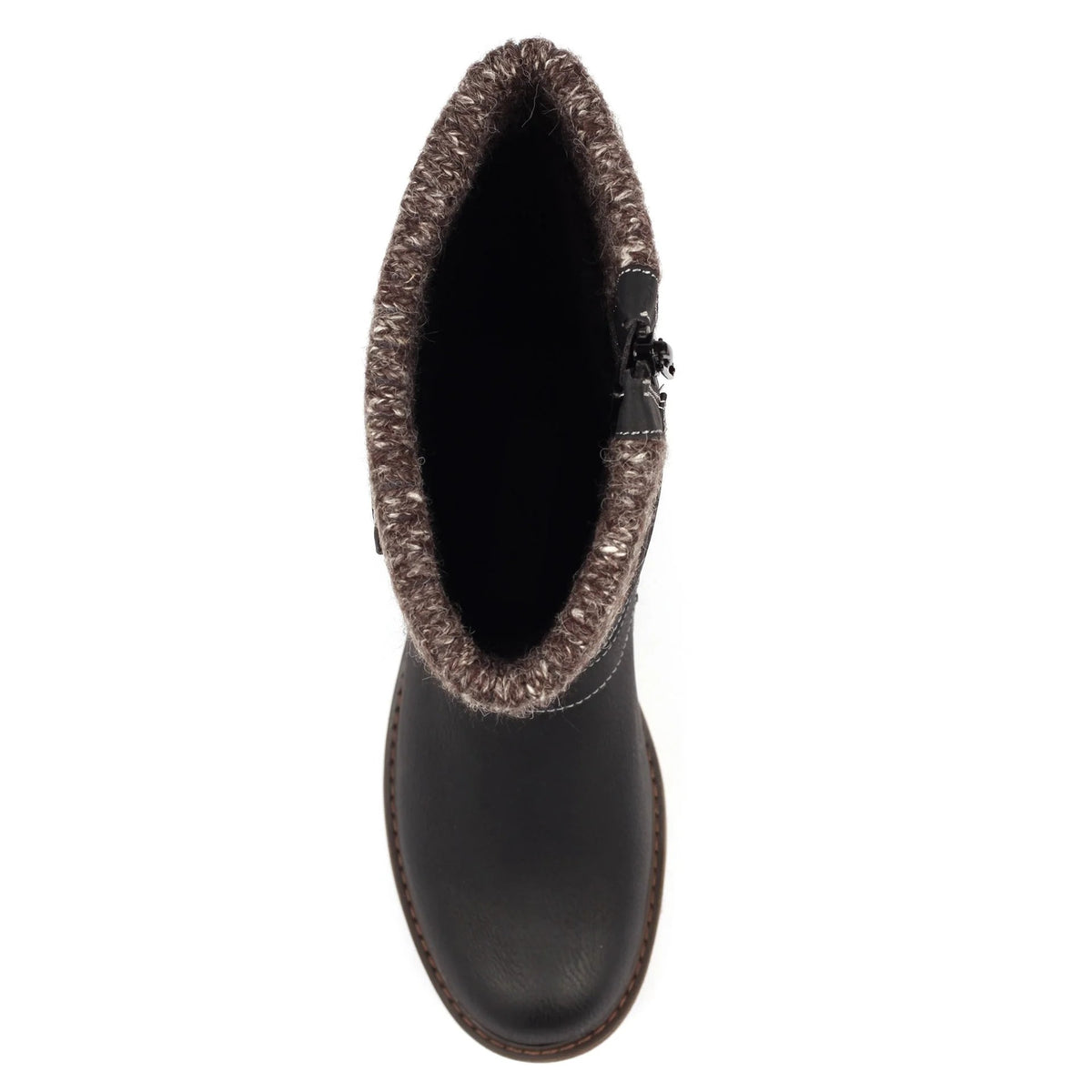 Lunar Peyton Black Waterproof Long Boot Black