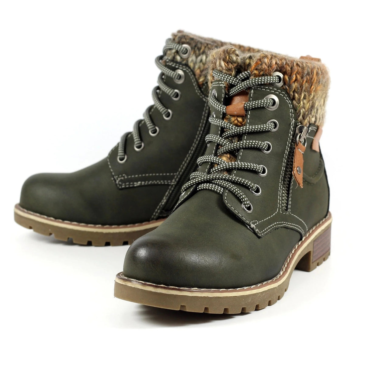 Lunar Millie Olive Waterproof Boot Olive