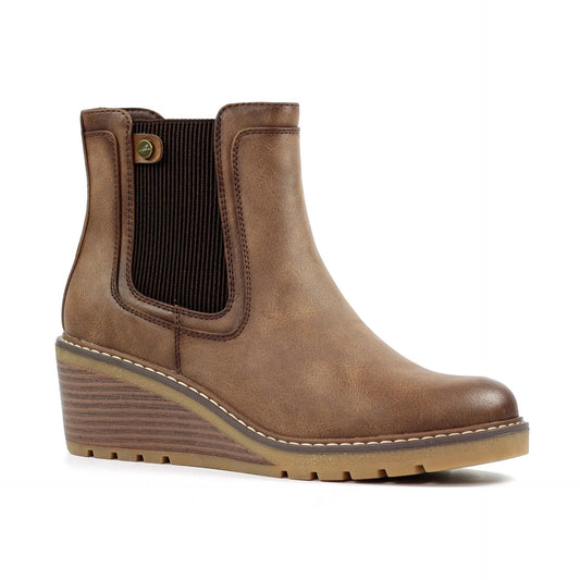 Lunar Connie Brown Ankle Boot Brown