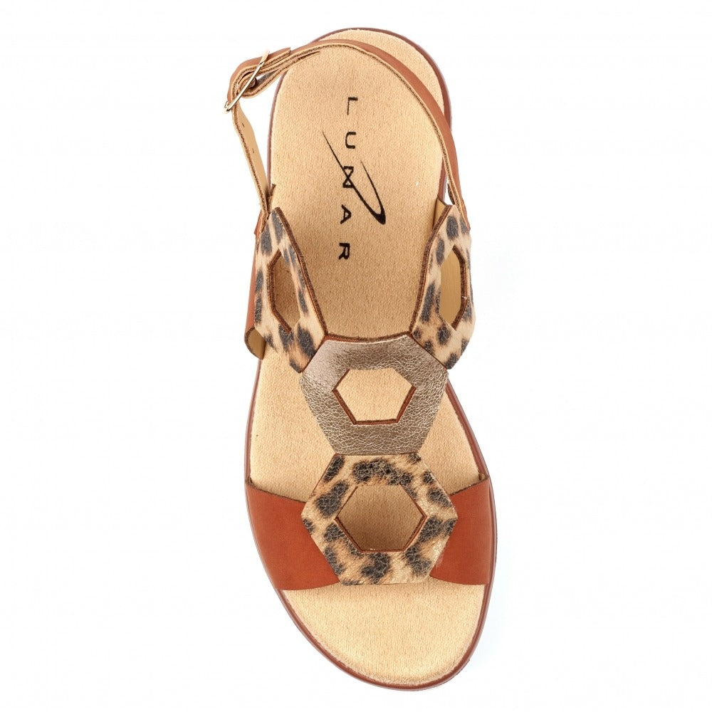 Lunar Jaslene Tan Sandals