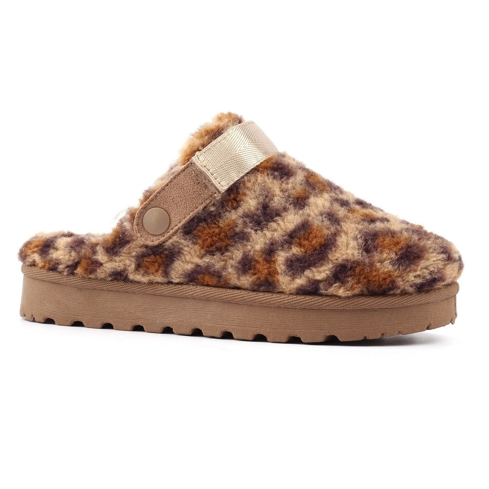 Lunar Naples Ocelot Slipper (Adjustable Strap) Ocelot