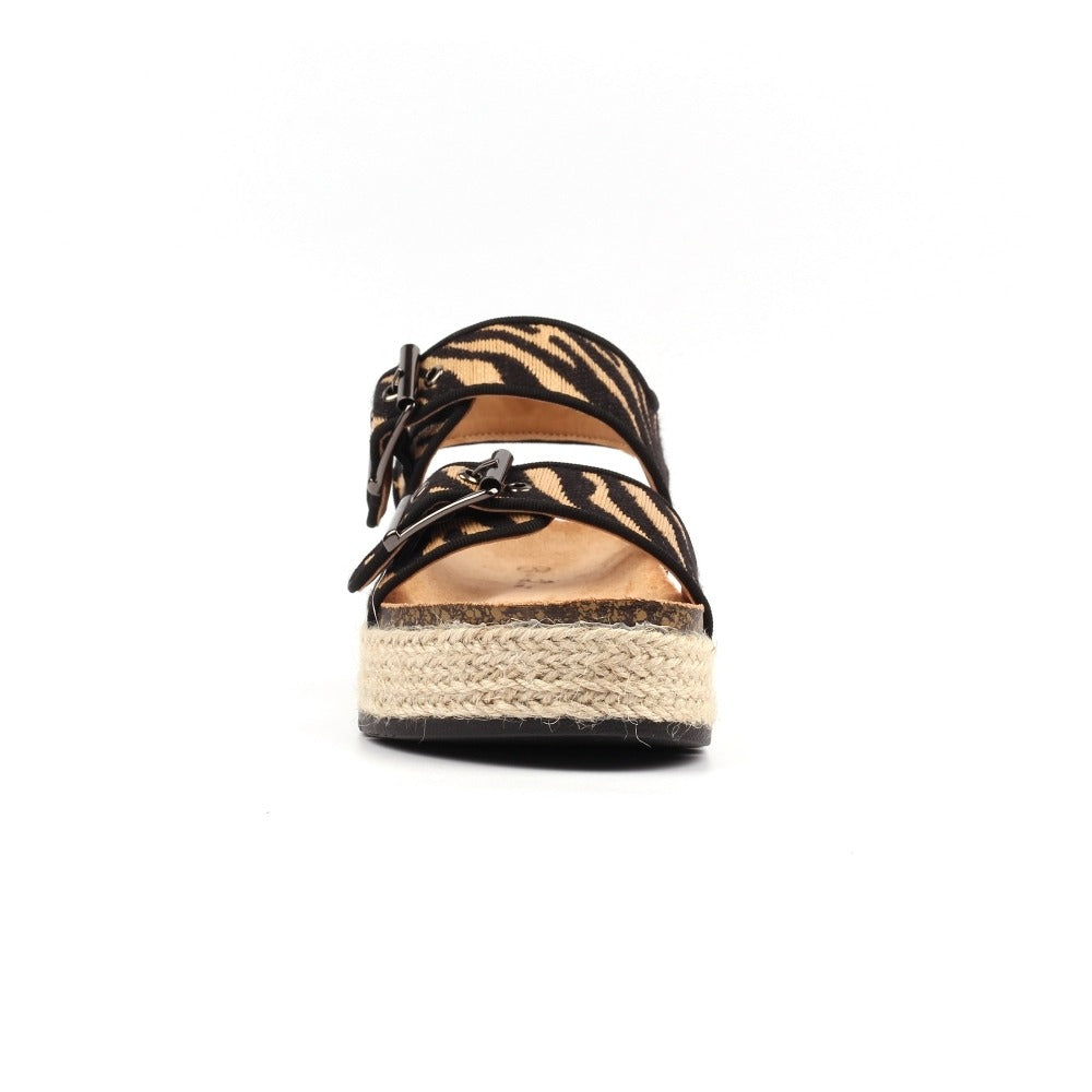 Lunar Encode Black Sandals