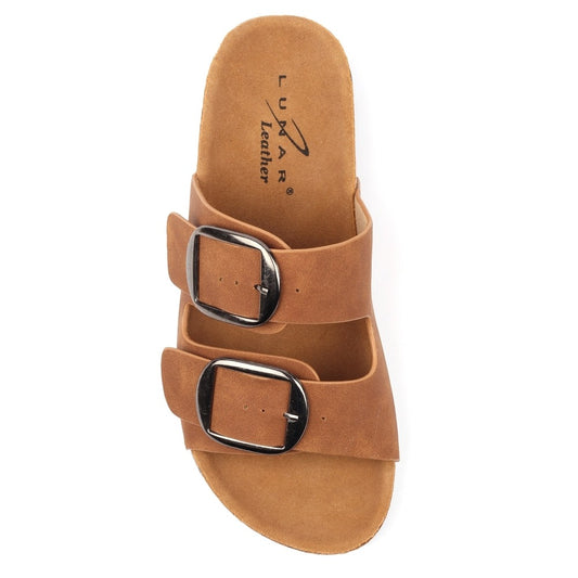 Lunar Rondo Tan Sandals