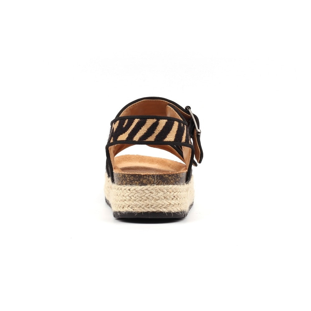 Lunar Encode Black Sandals