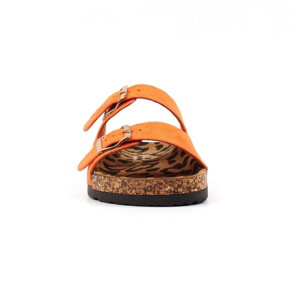 Lunar Pecan Orange Sandals