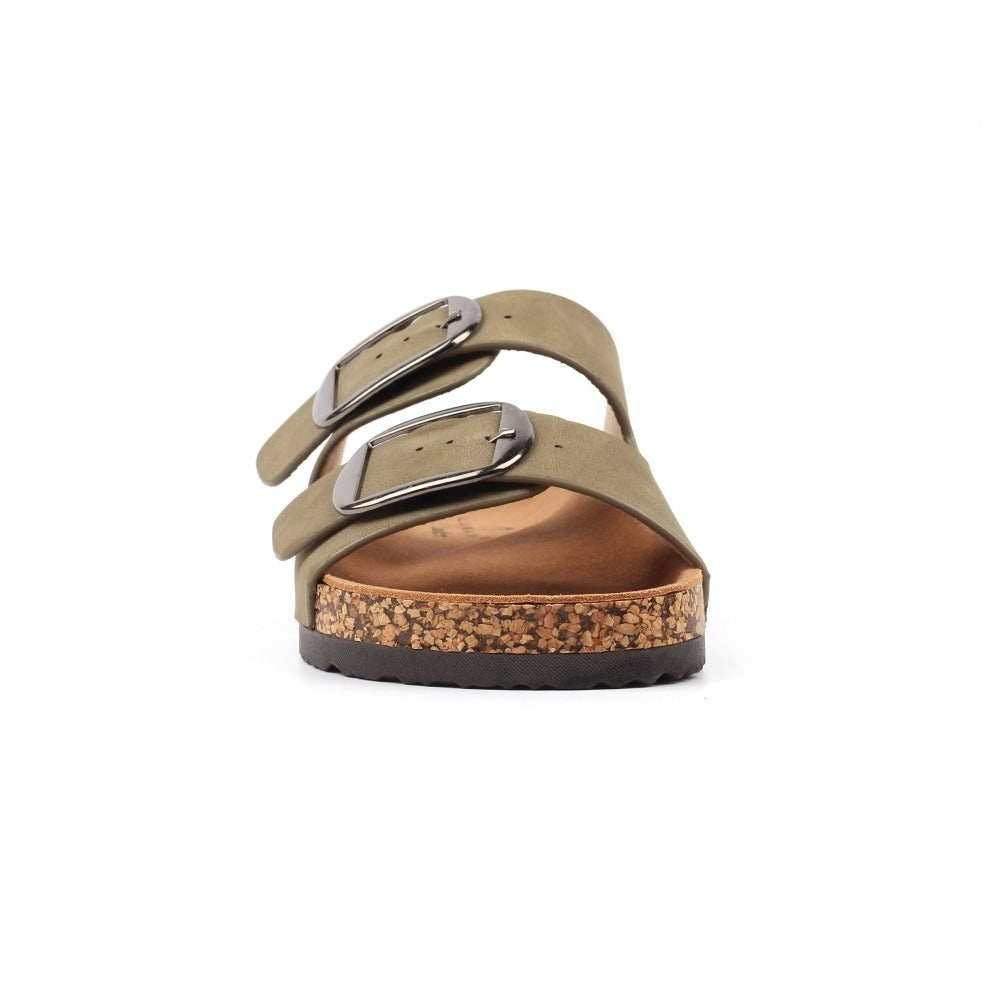 Lunar Rondo Green Sandals