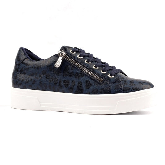 Lunar Charm II Navy Trainers