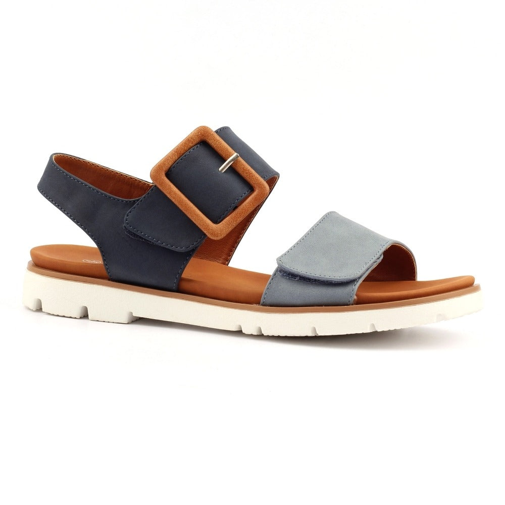 Lunar Gabby Navy Sandals