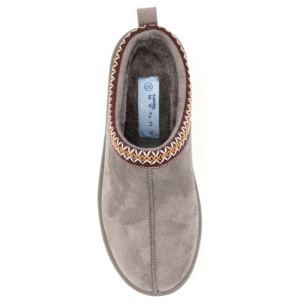 Lunar Nepal Grey Slipper Grey