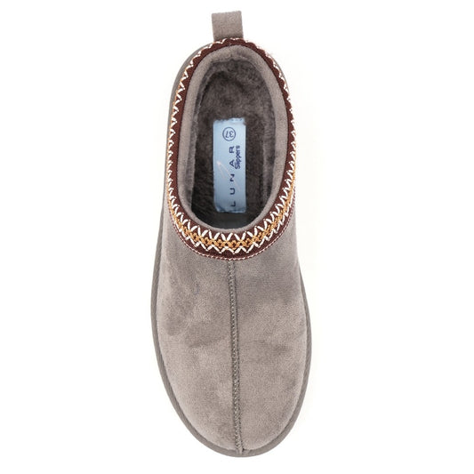 Lunar Nepal Grey Slipper Grey