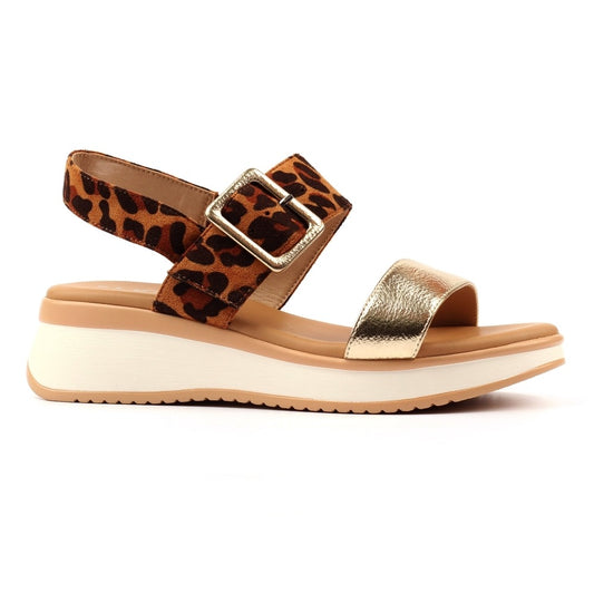 Lunar Dion Ocelot Sandals