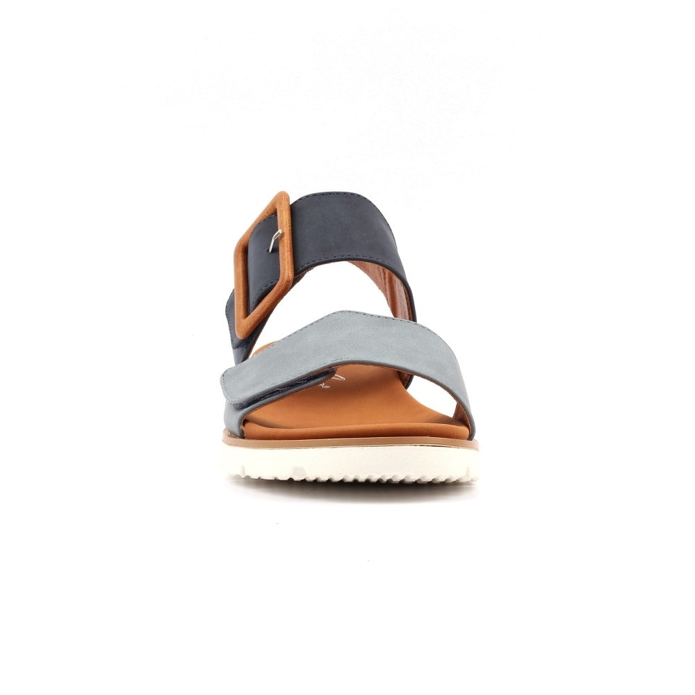 Lunar Gabby Navy Sandals