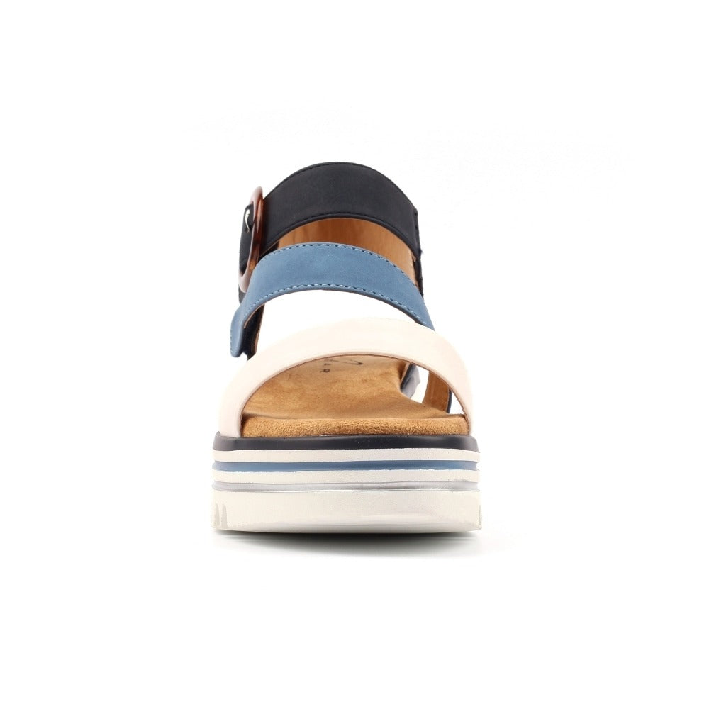 Lunar Issy Navy Sandals