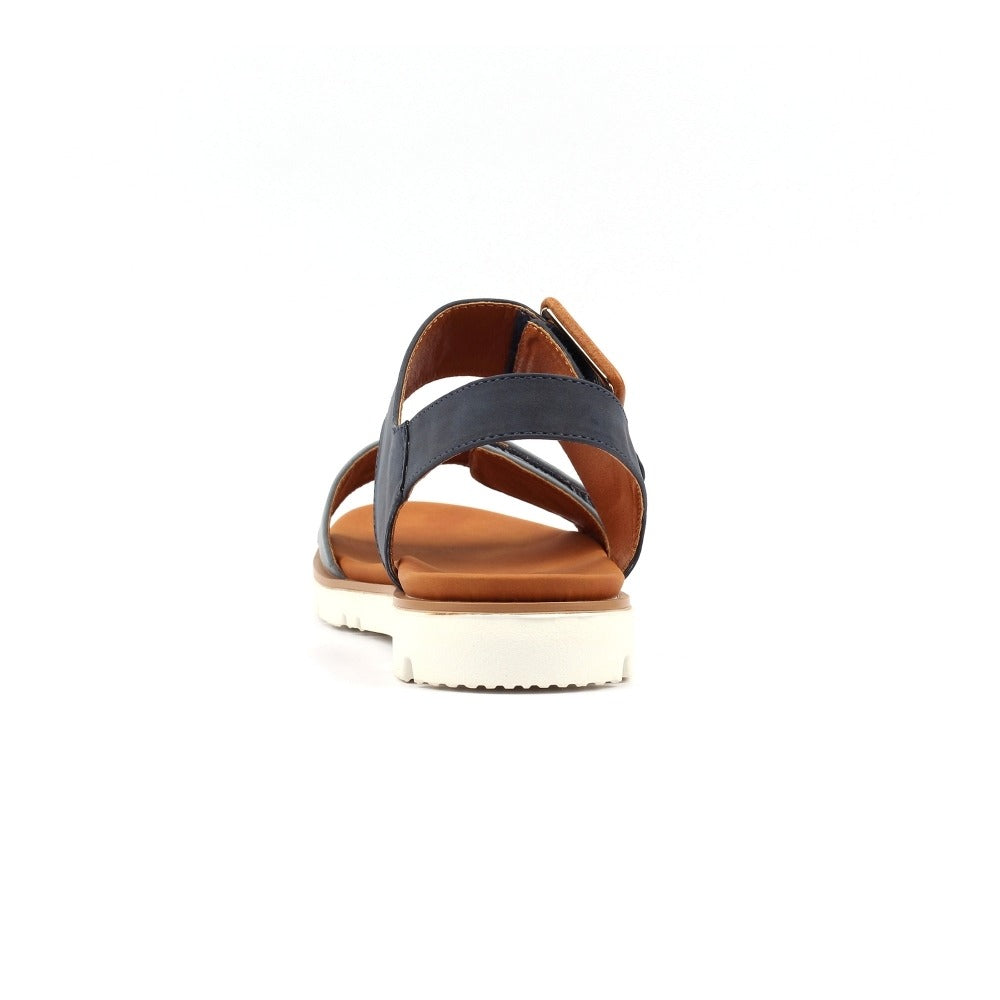 Lunar Gabby Navy Sandals