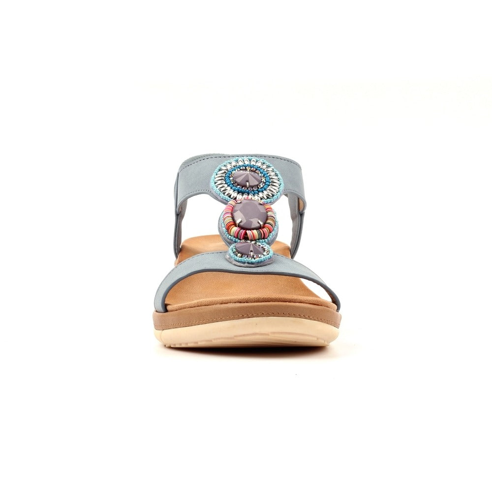 Lunar Kay Blue Sandals