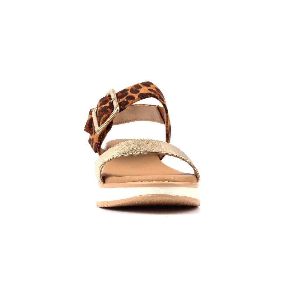 Lunar Dion Ocelot Sandals