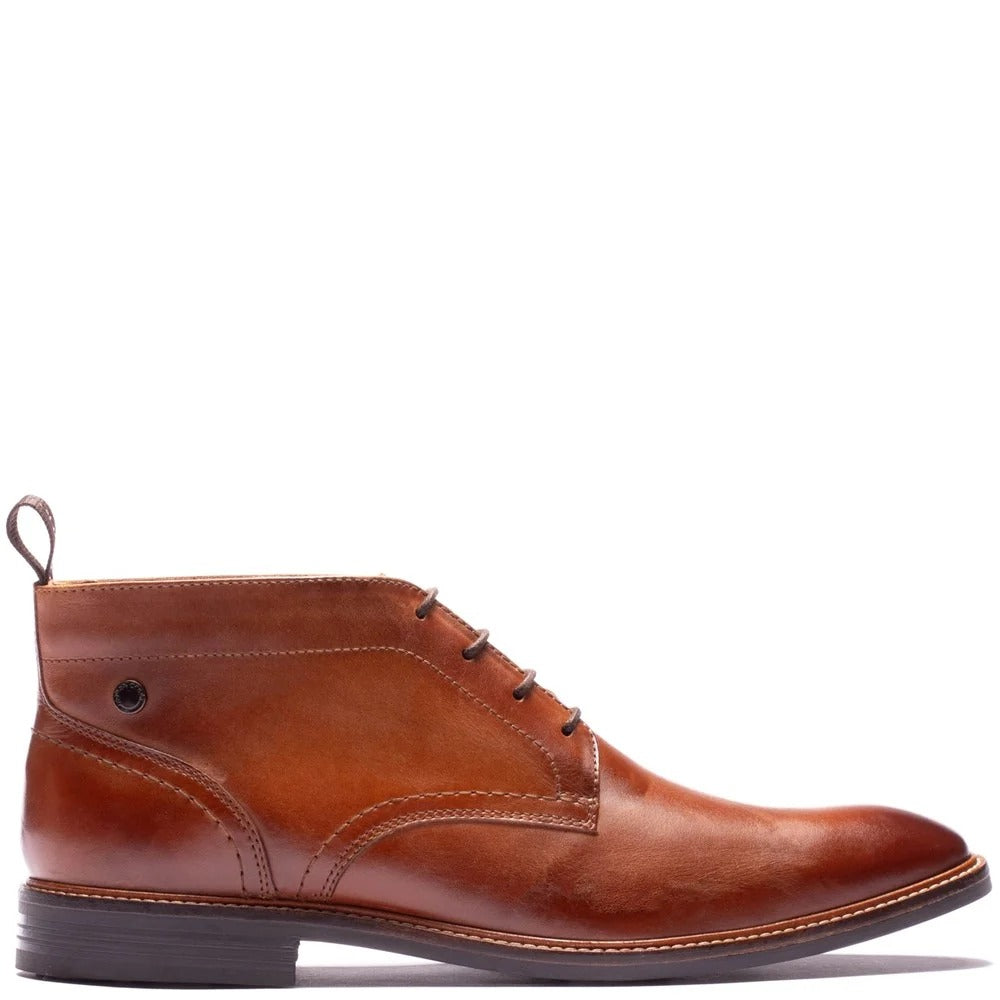 Base London Belgrave Washed Chukka Tan Boots