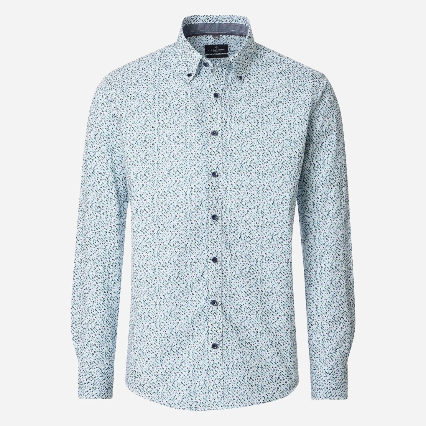 Casa Moda 126132000 150 Petrol Casual Shirt