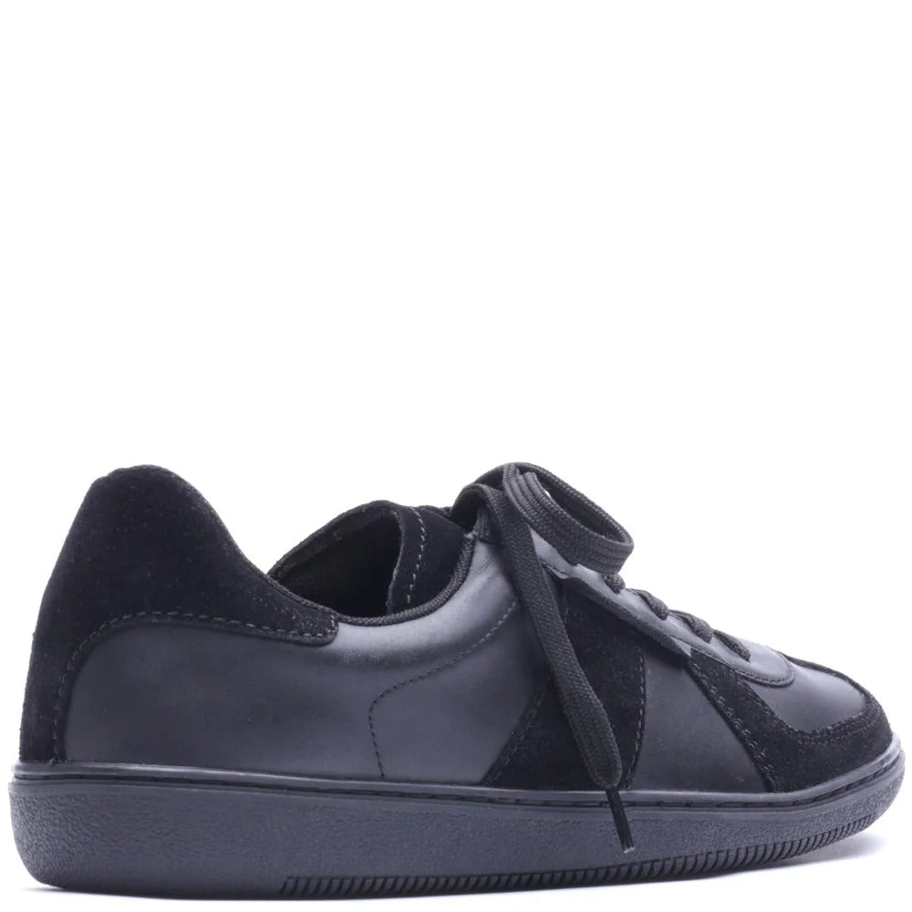 Base London Tommo Suede Black Sneakers