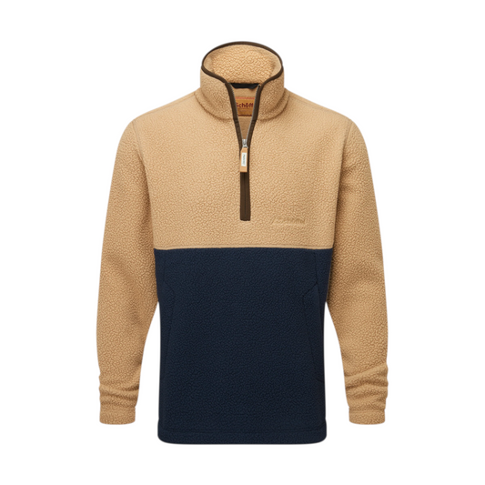 Schöffel Berkeley True Navy/Tan Retro Fleece
