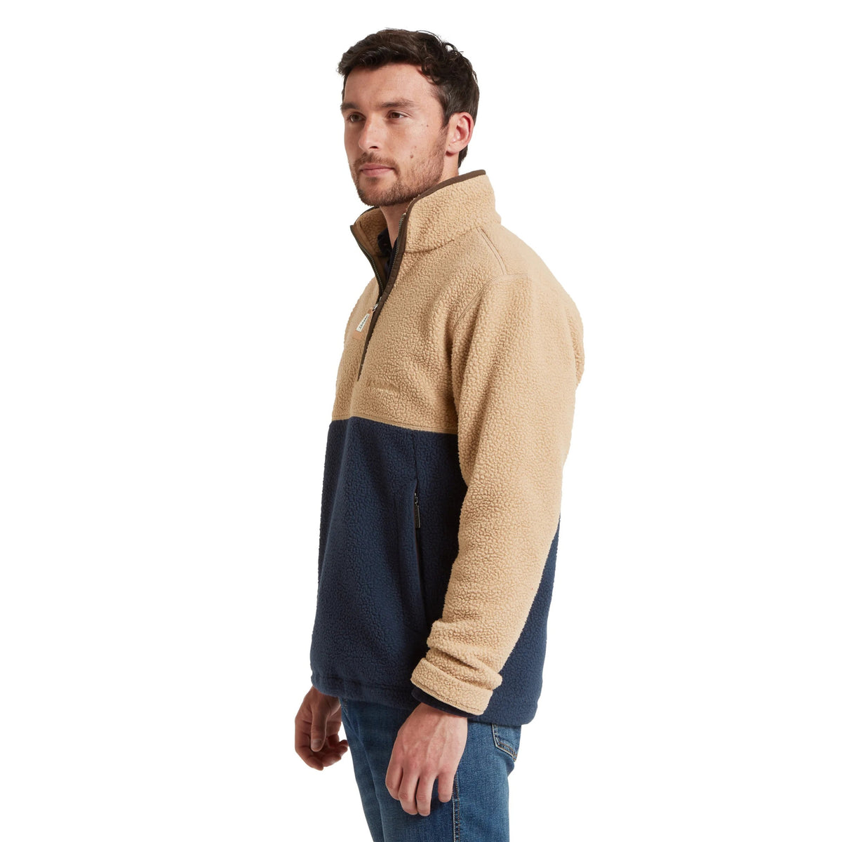 Schöffel Berkeley True Navy/Tan Retro Fleece