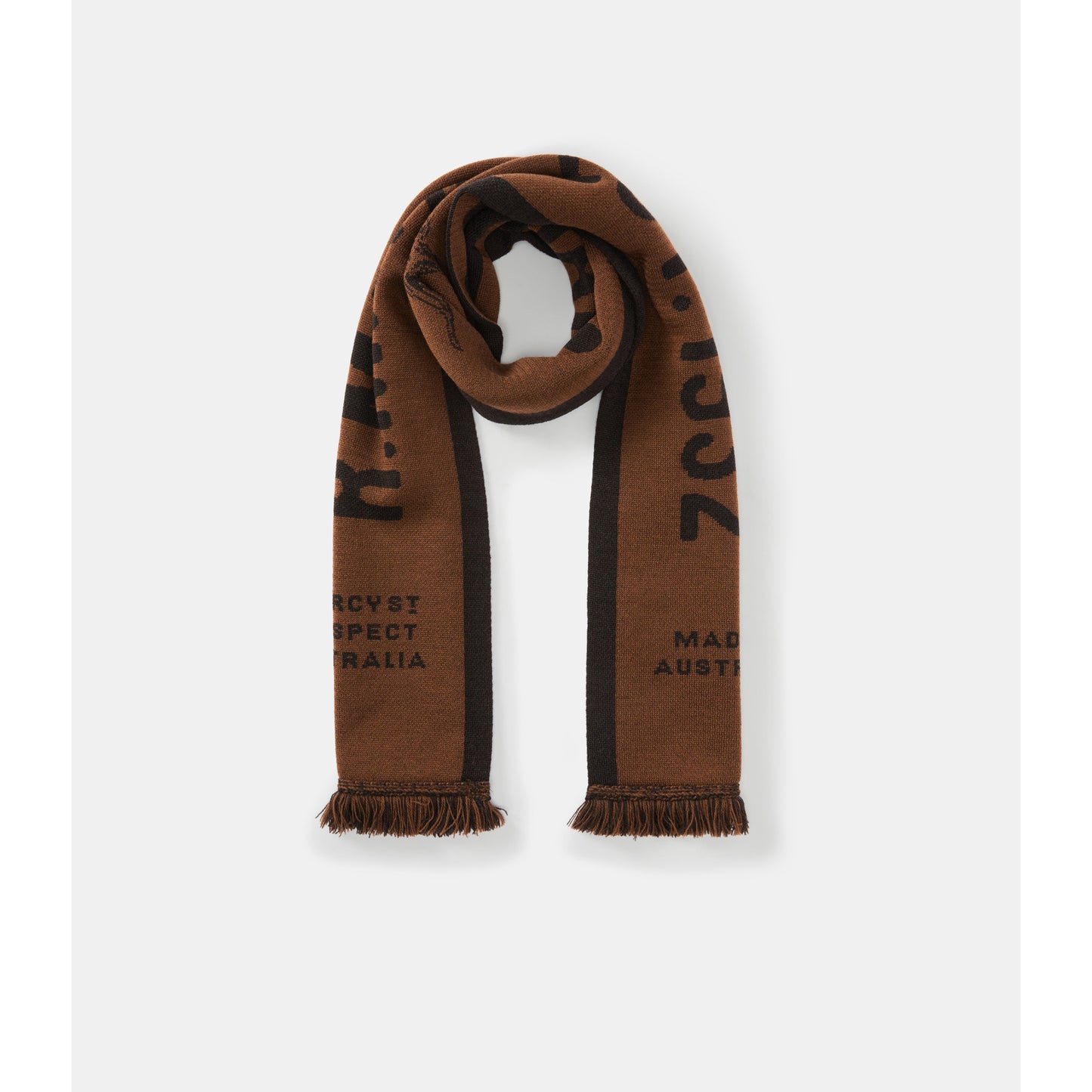 RM Williams R.M.Williams Kit Chocolate Scarf