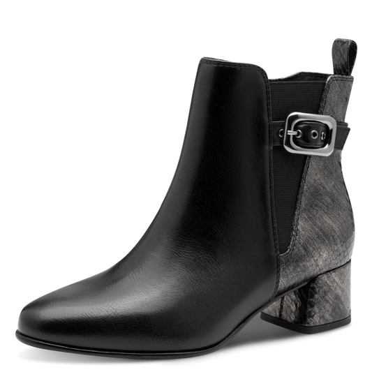 Marco Tozzi 2-25342-45 098 Black Comb Boots