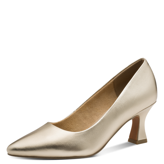 Marco Tozzi 2-22420-42 940 Gold Dress Shoes