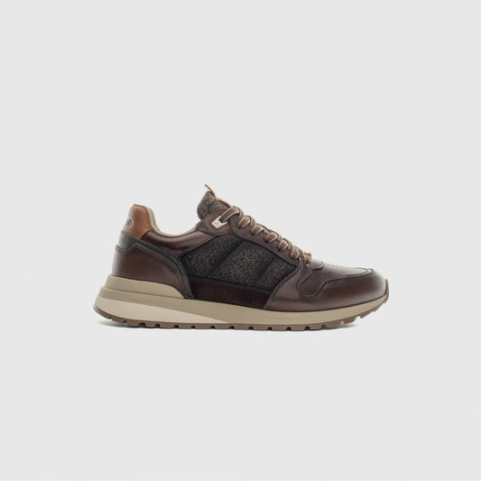 Ambitious 14023 7129AM Brown Combi Trainers