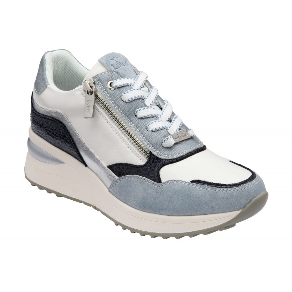 Lotus Bianchi Blue Multi Shoe