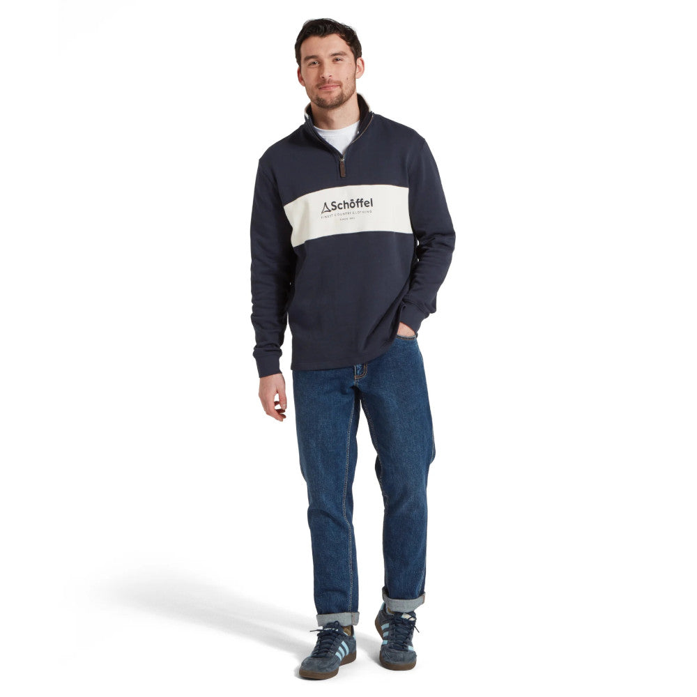 Schöffel Trencrom Navy Stone 1/4 Zip