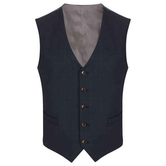 Daniel Grahame 53498 78 Waistcoat Navy Tapered