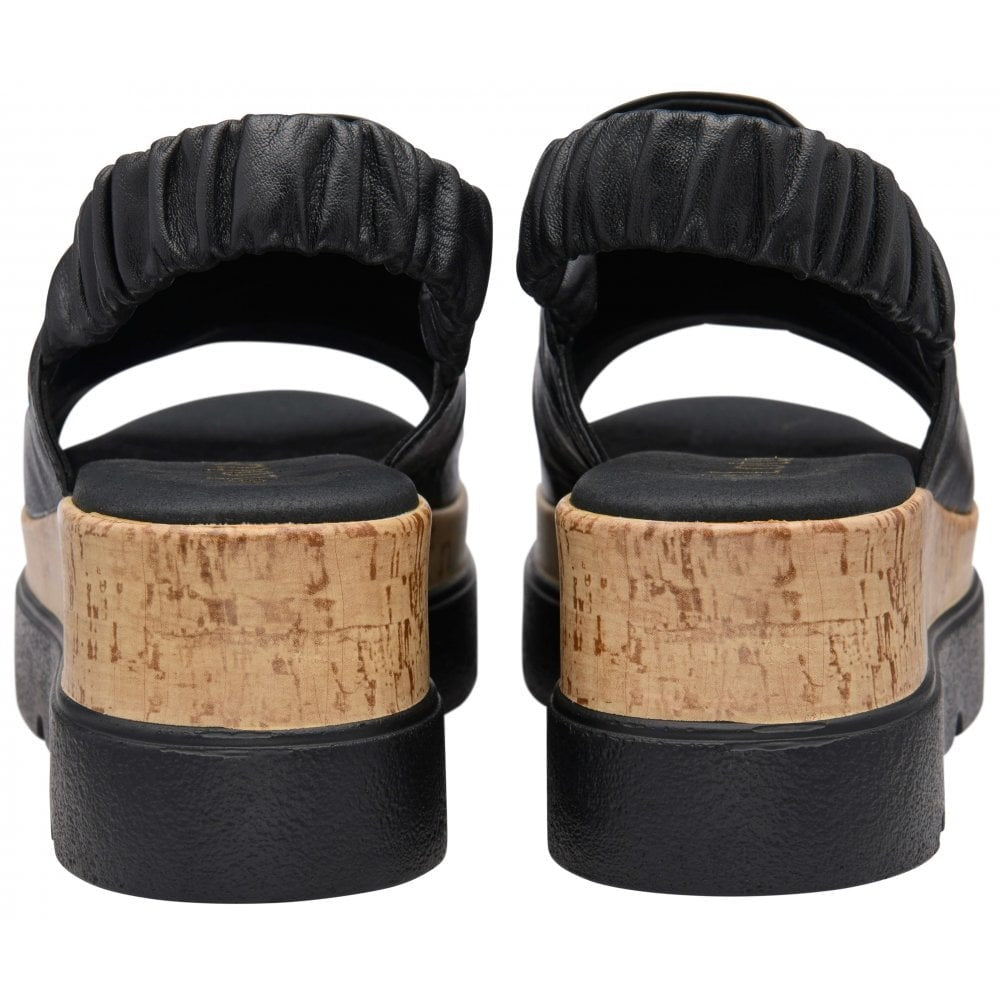 Lotus Jessie Black Sandal