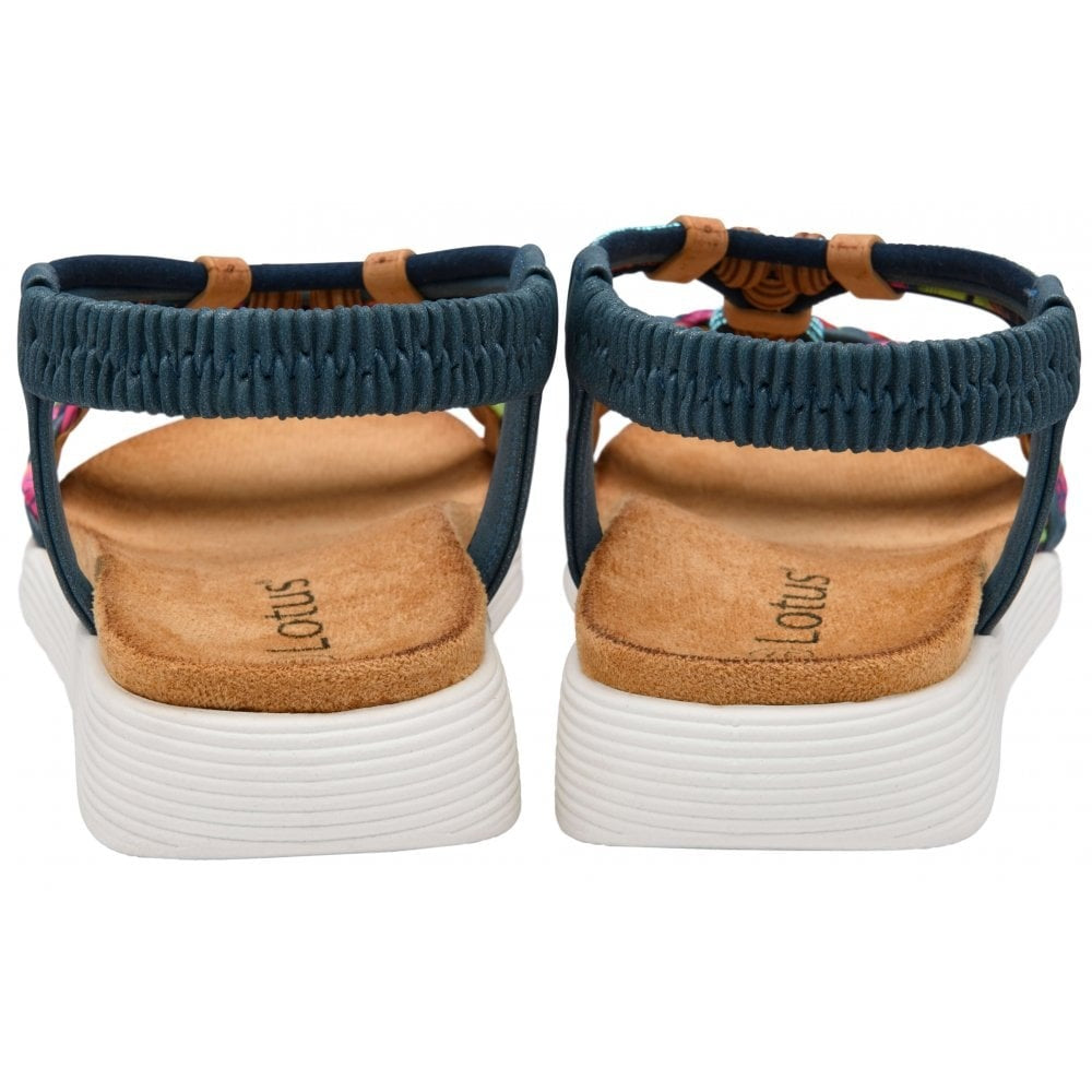 Lotus Russo Teal Sandal
