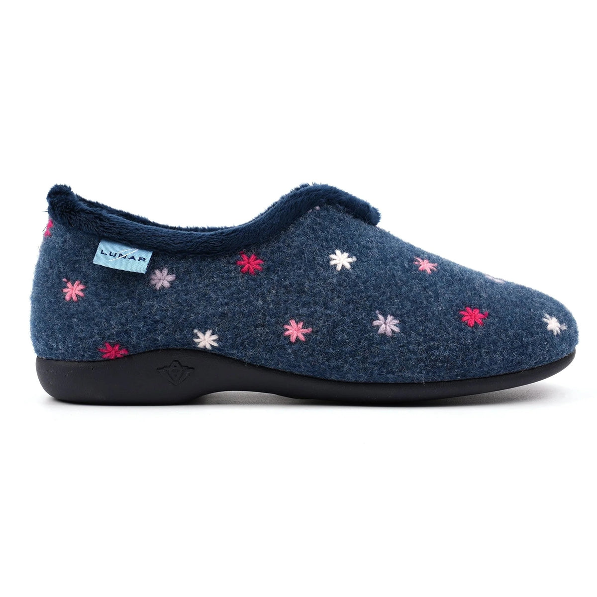 Lunar Florance Navy Slipper