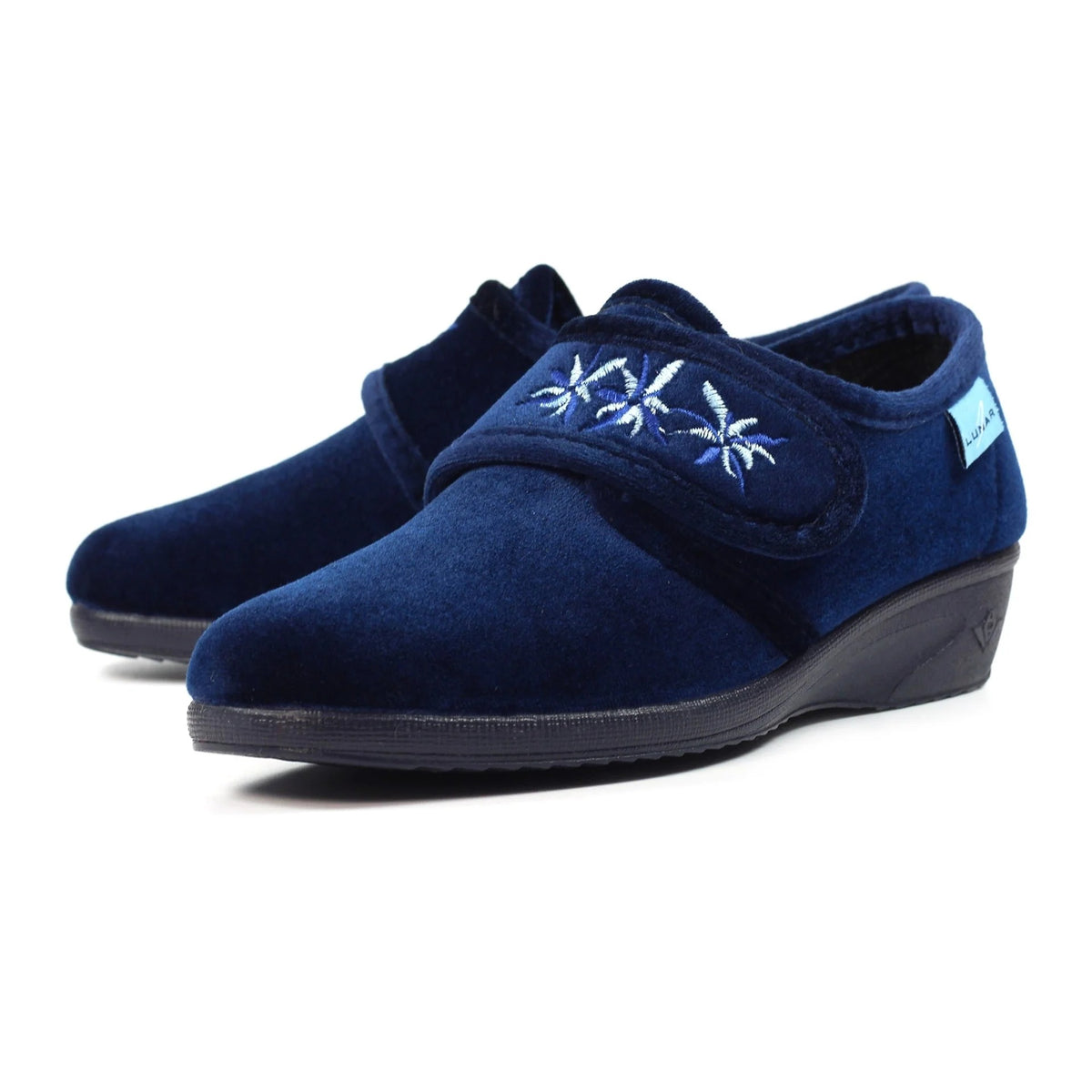 Lunar Paula II Navy Slippers