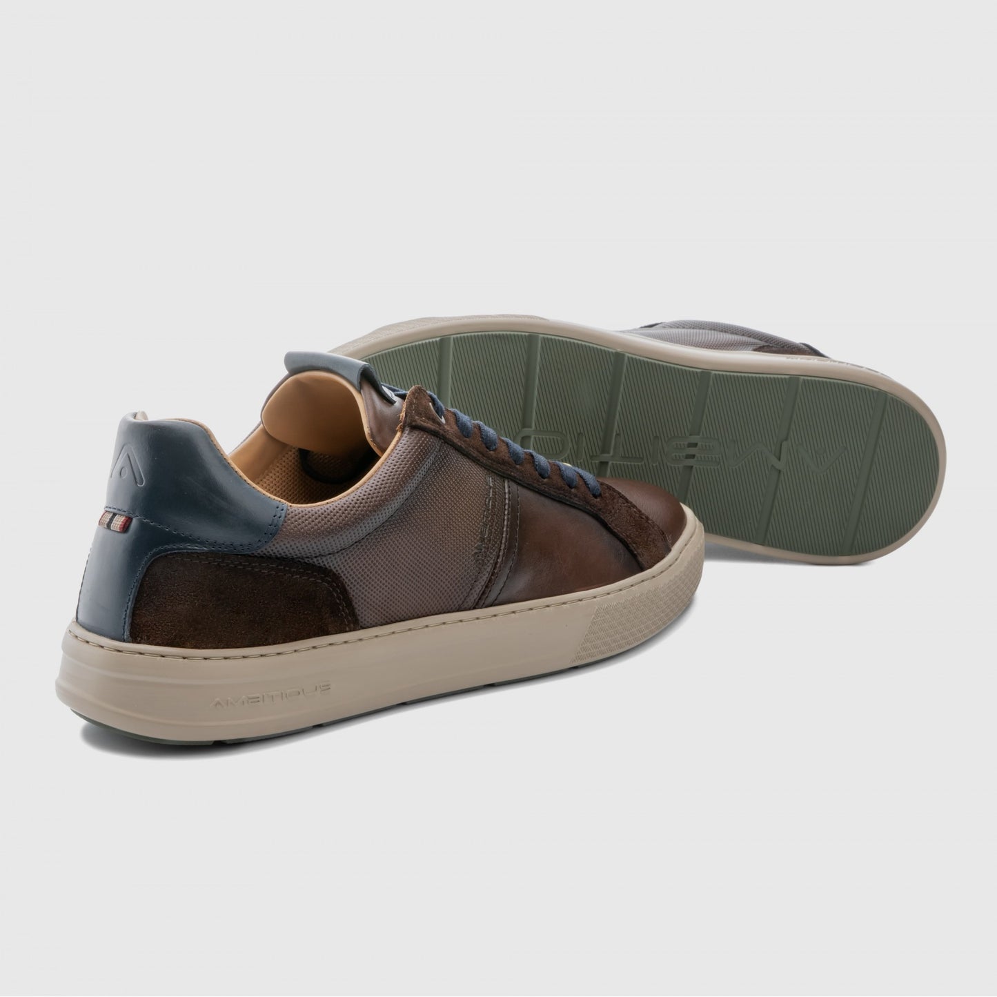 Ambitious 14134 7129AM Dark Brown Trainers