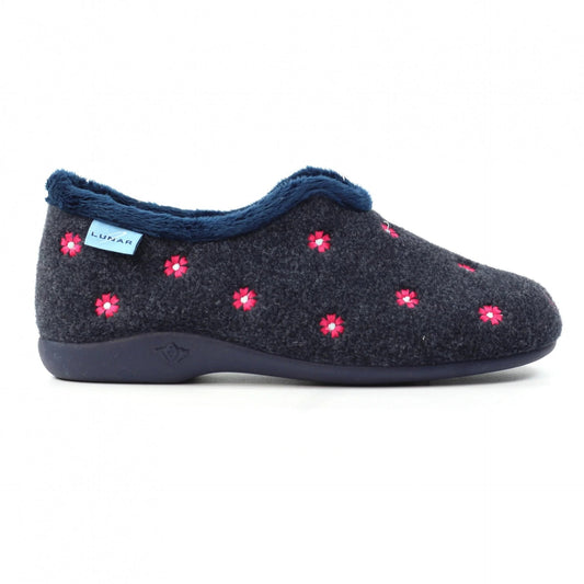 Lunar Havana Navy Slipper