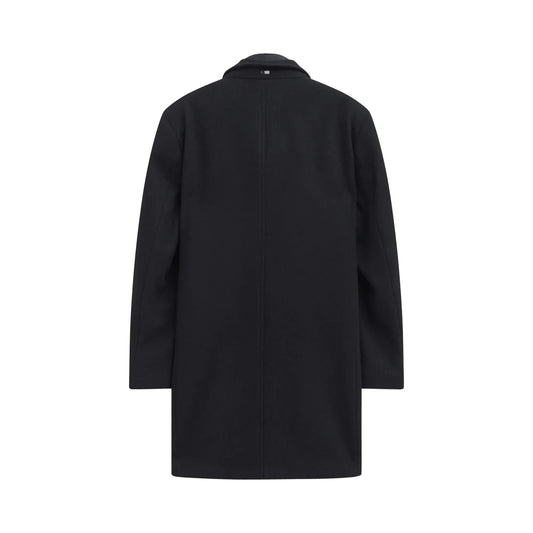 Bugatti 821428 84203 390 Navy Wool Coat