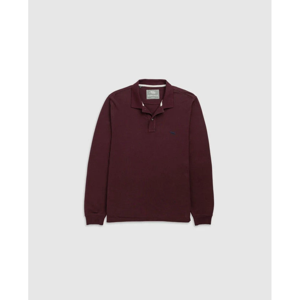 Rodd & Gunn Ls Gunn Polo Black Fig