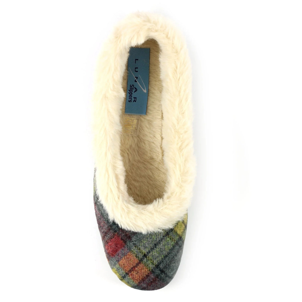 Lunar Hoxton Grey Slipper