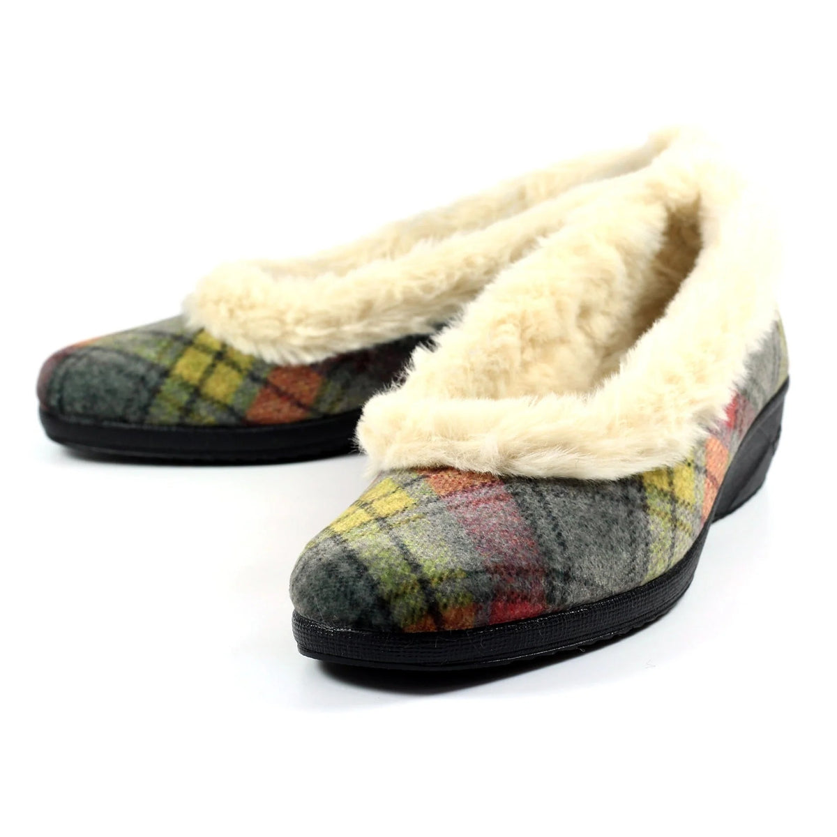 Lunar Hoxton Grey Slipper