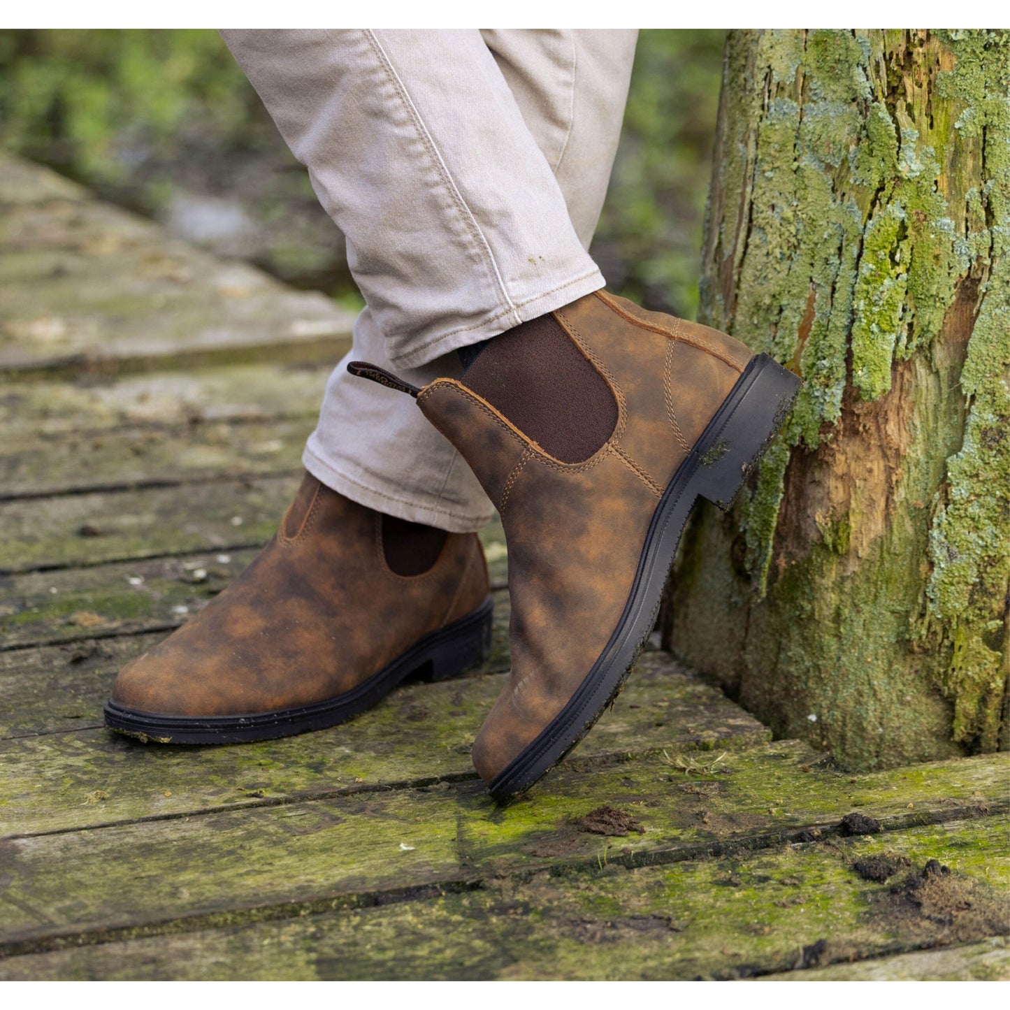 Mongrel K9-2 Cloudy Brown Chisel Toe Boot