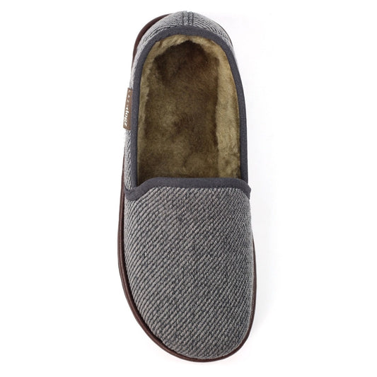 Lazy Dogz Oliver Grey Slippers