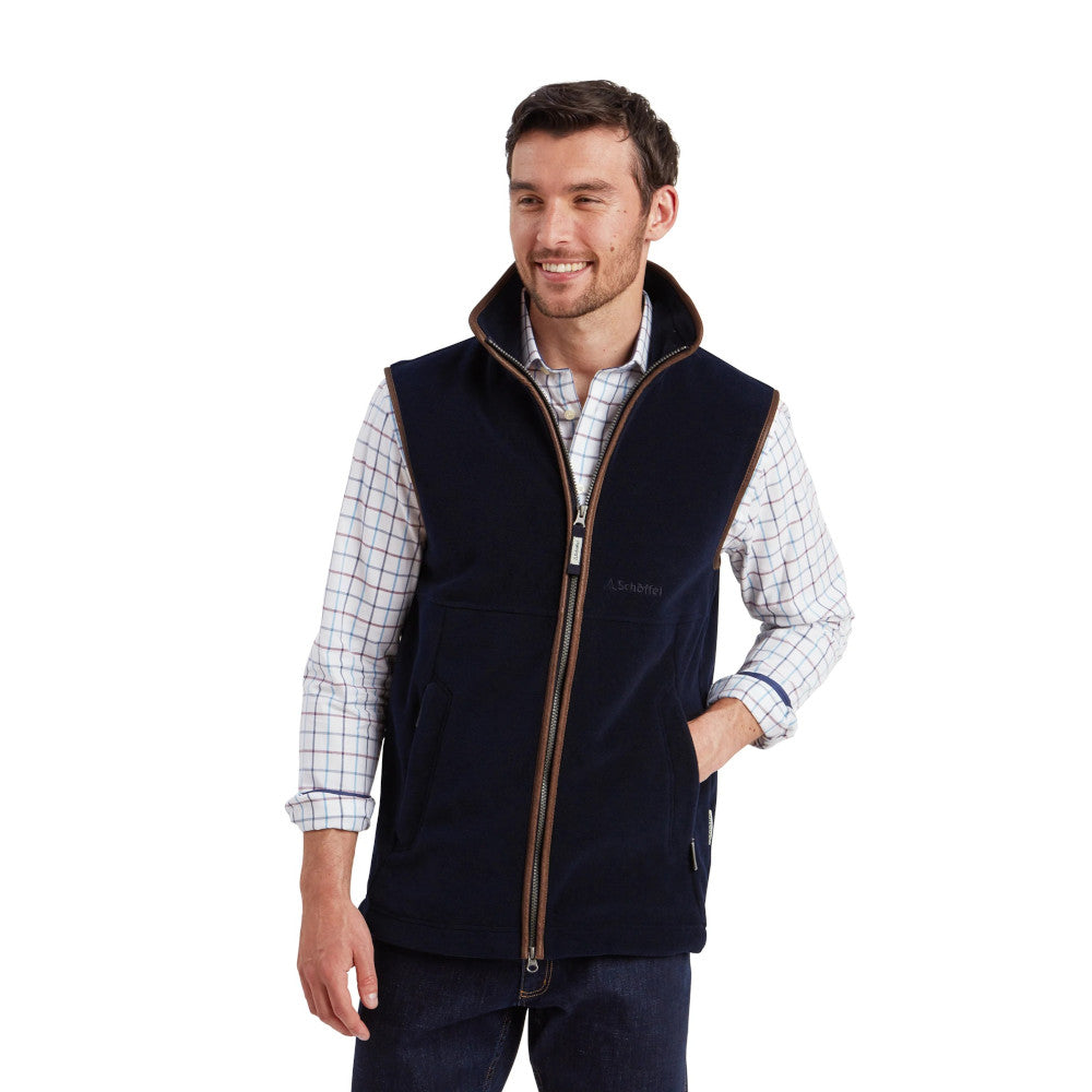 Schöffel Oakham Navy Fleece Gilet