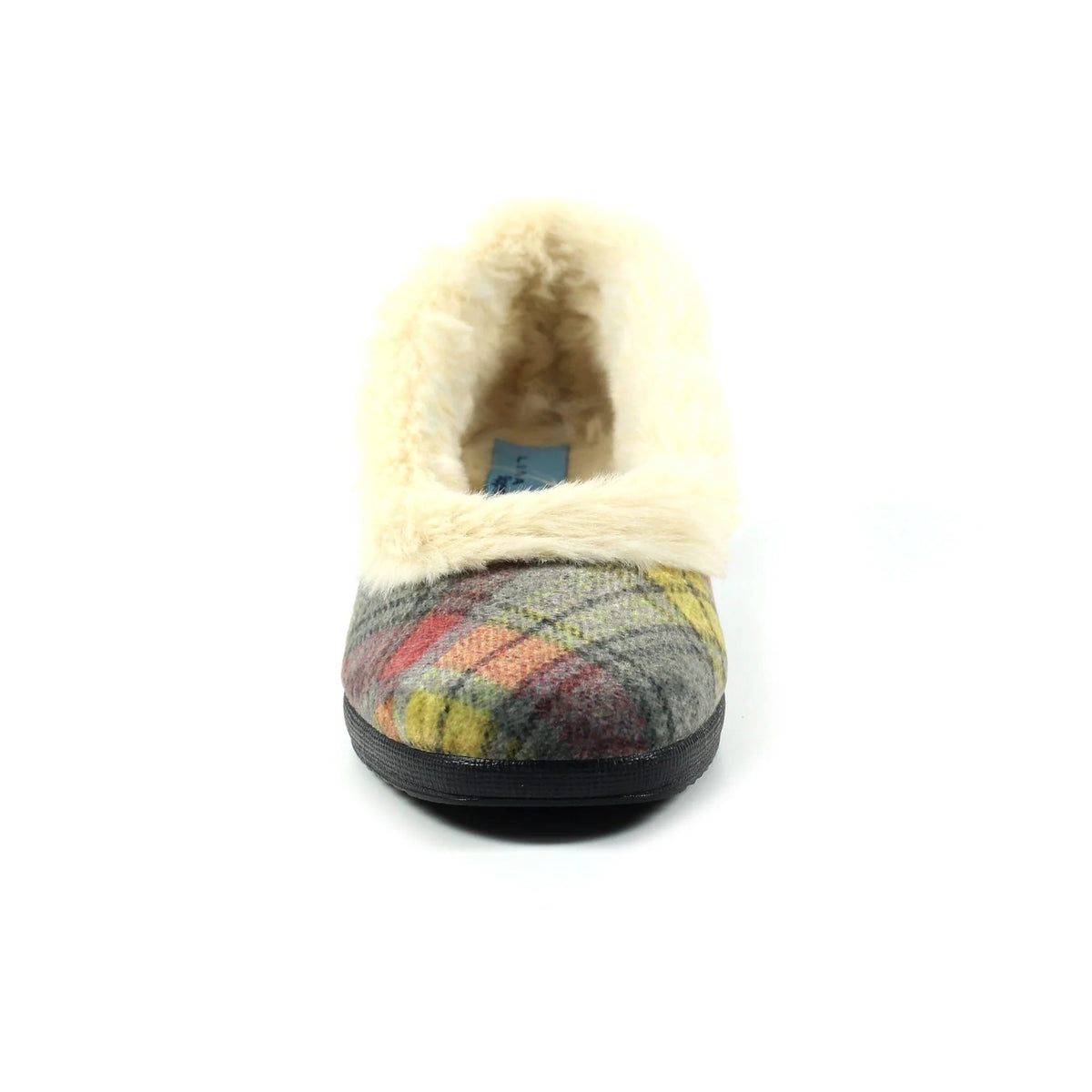 Lunar Hoxton Grey Slipper