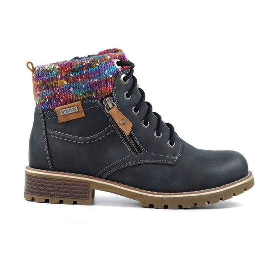 Lunar Tabasco Navy Waterproof Boots
