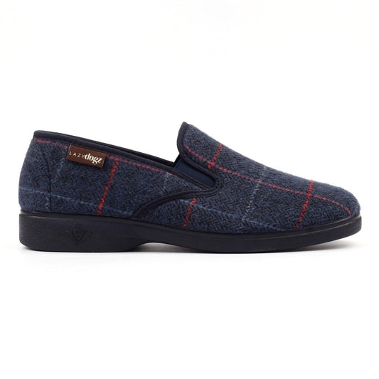Lazy Dogz Hughes Navy Slippers